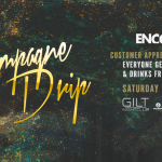 Champagne Drip at Gilt Nightclub